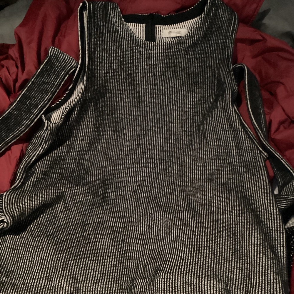 Madewell French Rib Tie Tank Large